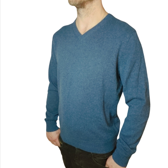 SAKS FIFTH AVENUE| Men's Cashmere Sweater - Picture 3 of 9